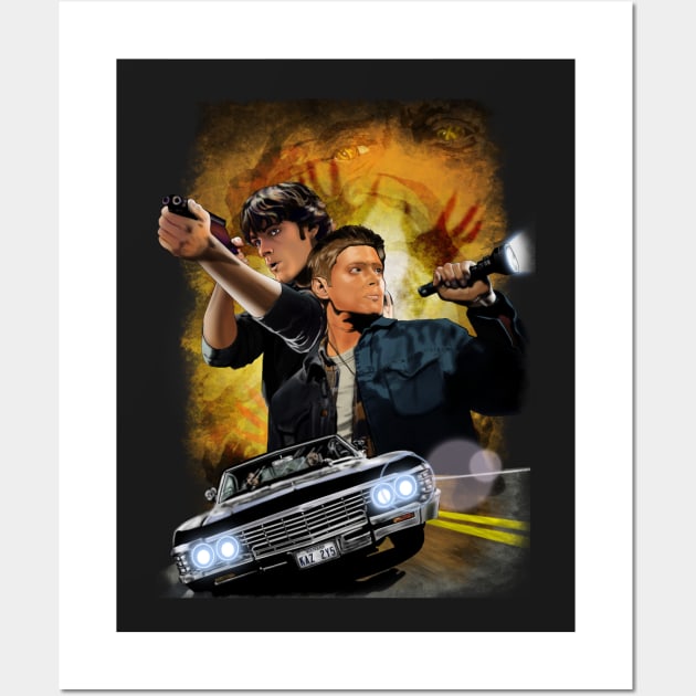 The Brothers Winchester Wall Art by BMiller